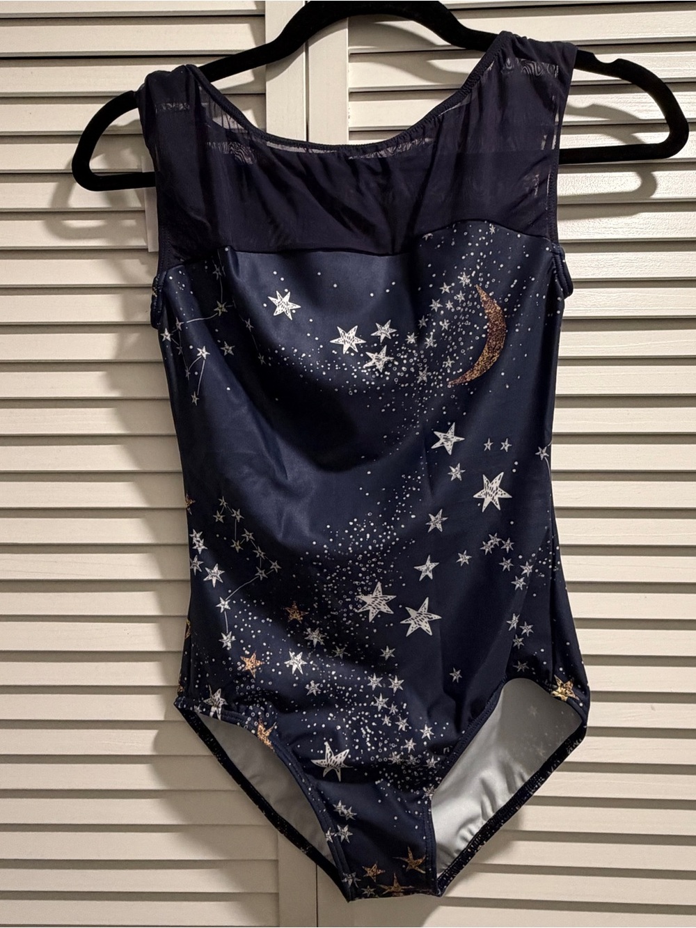NWT Cloud & Victory Constellation Leotard Adult L